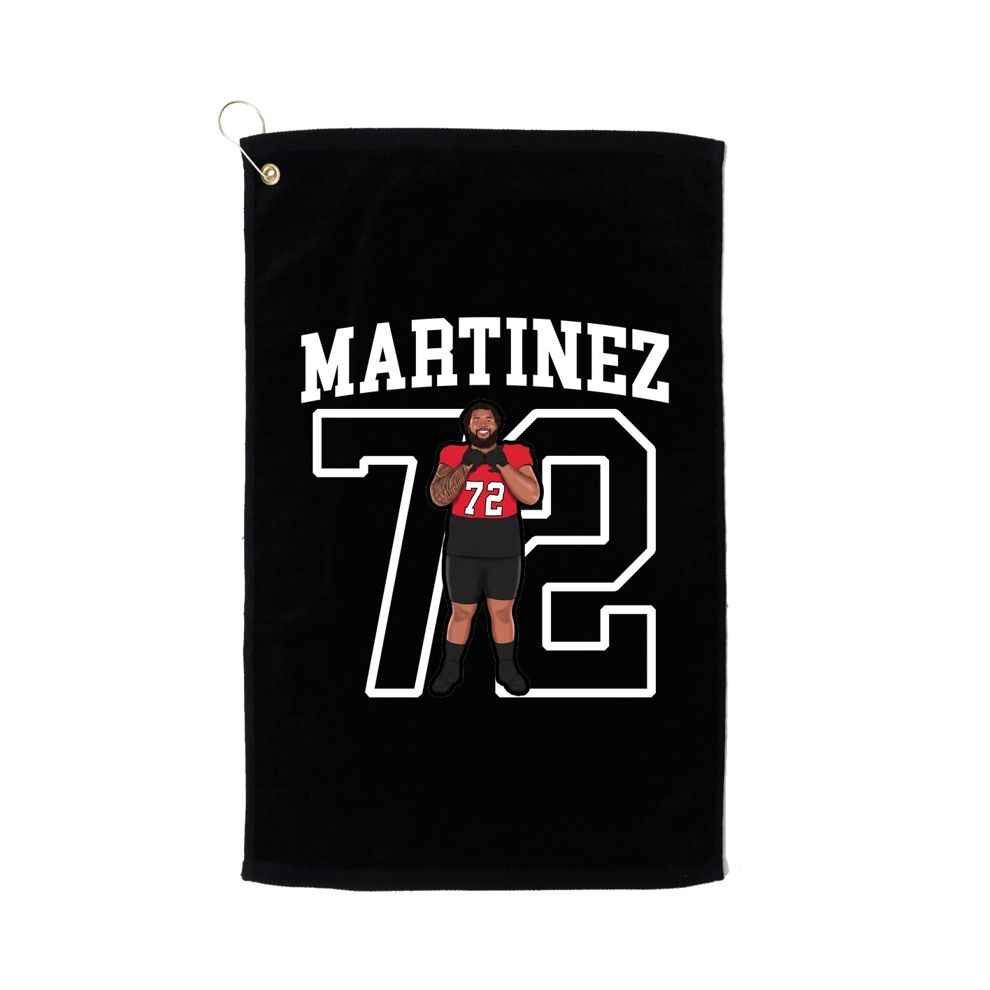 Golf Towel — Shirsey in Black