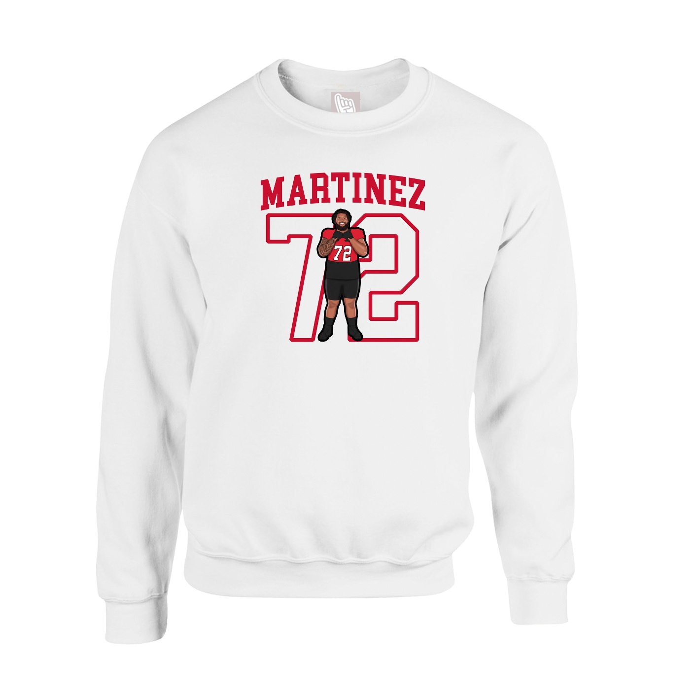 Fleece Crew — Shirsey in White