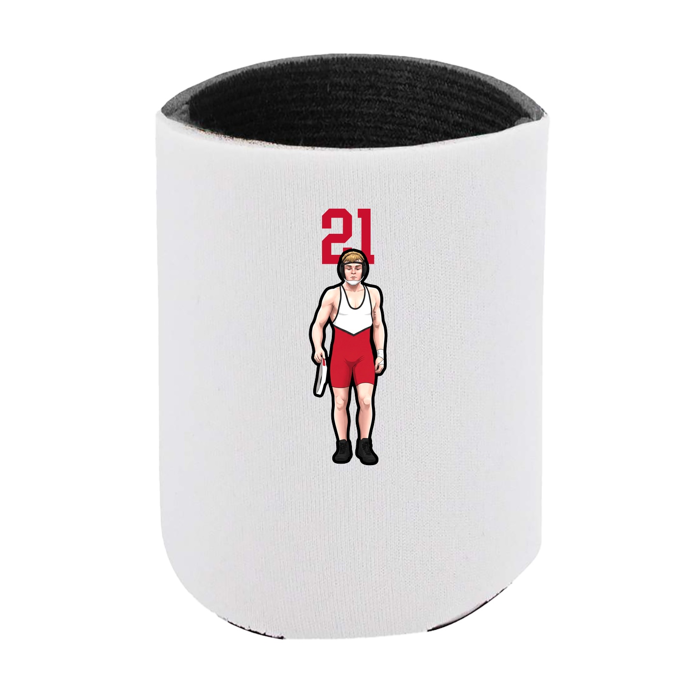 Can Holder — Number Top in White