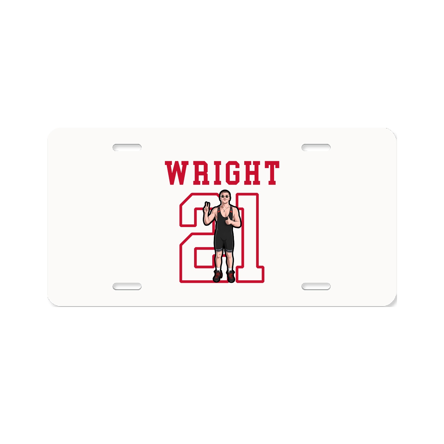 License Plate — Shirsey in Classic