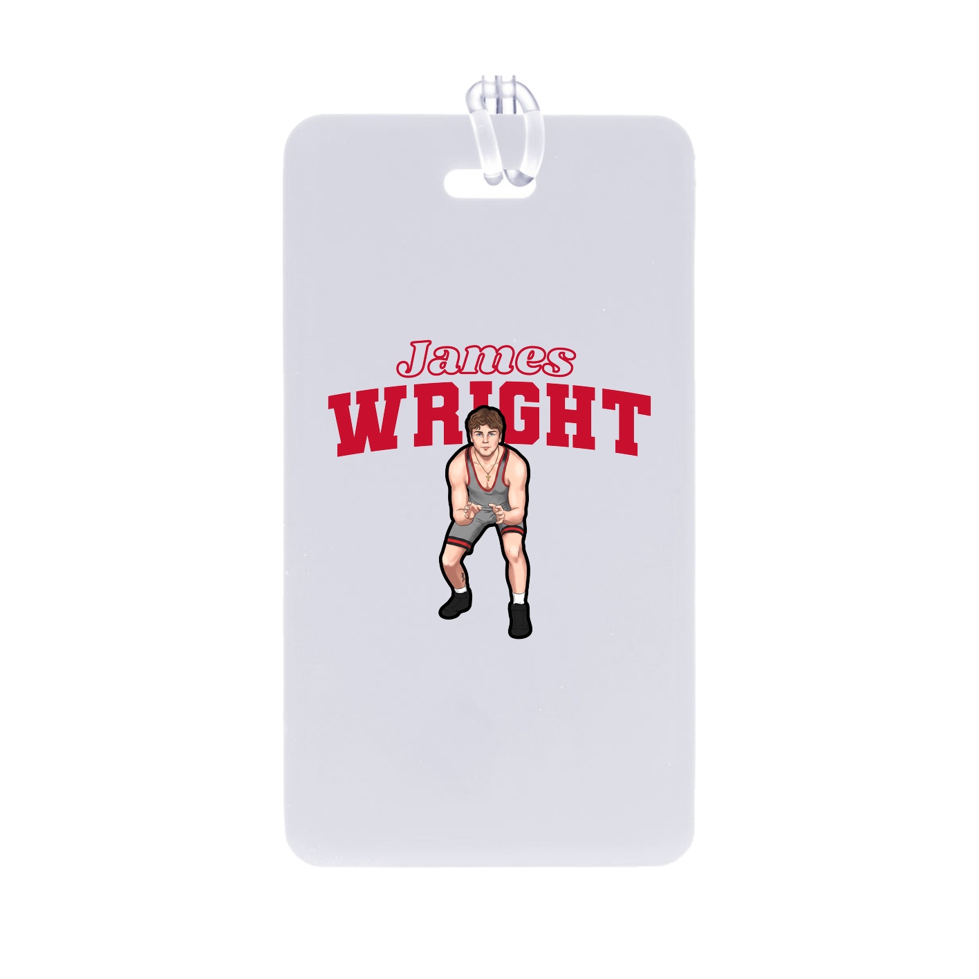 Bag Tag — Name Arch in Classic