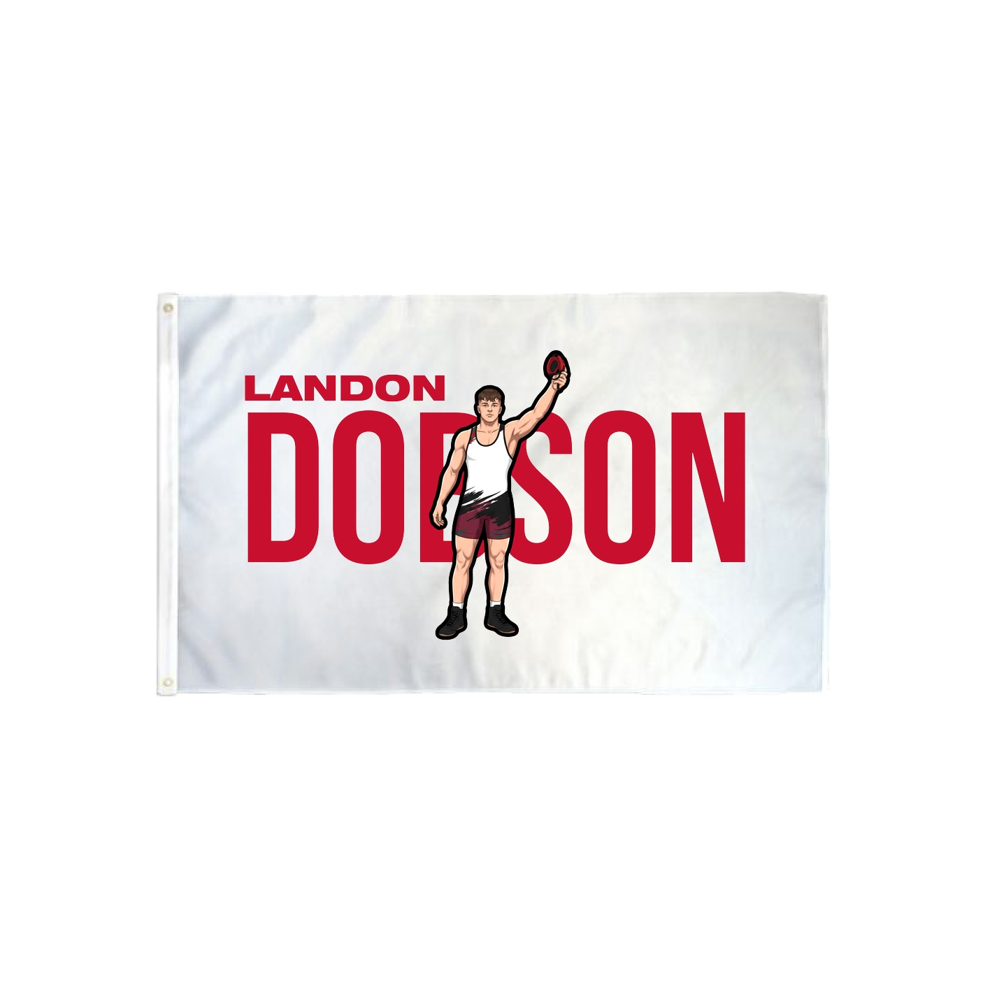 3x5 Flag — Player Name in Classic