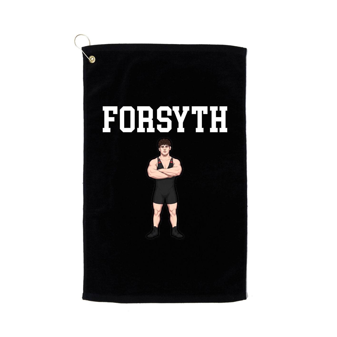 Golf Towel — Shirsey in Black