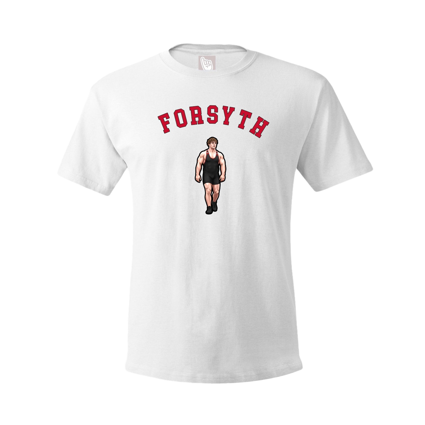 Youth Tee — Shirsey Arch in White