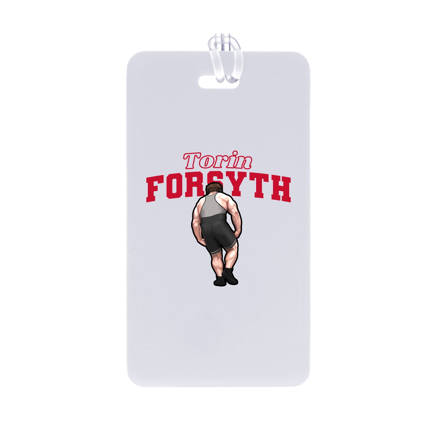 Bag Tag — Name Arch in Classic