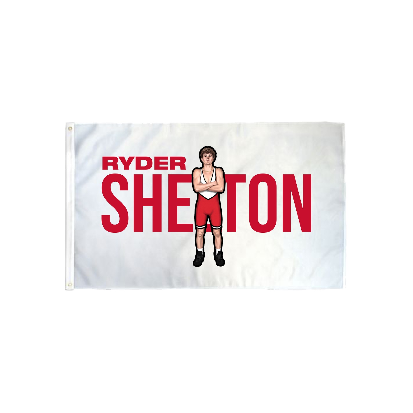 3x5 Flag — Player Name in Classic