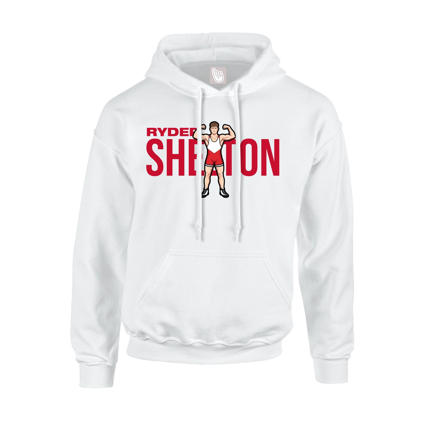 Hoodie — Player Name in White