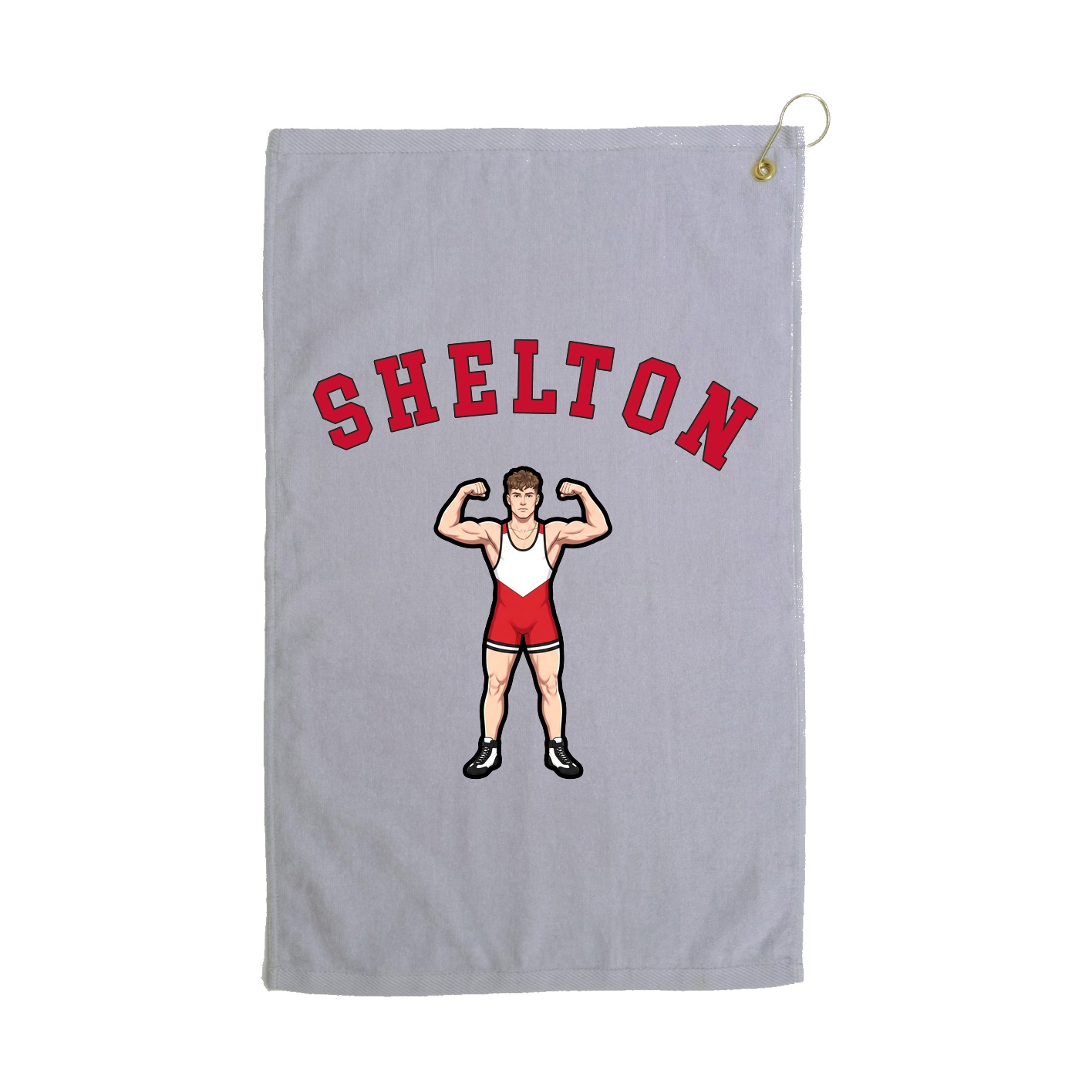 Golf Towel — Shirsey Arch in Grey