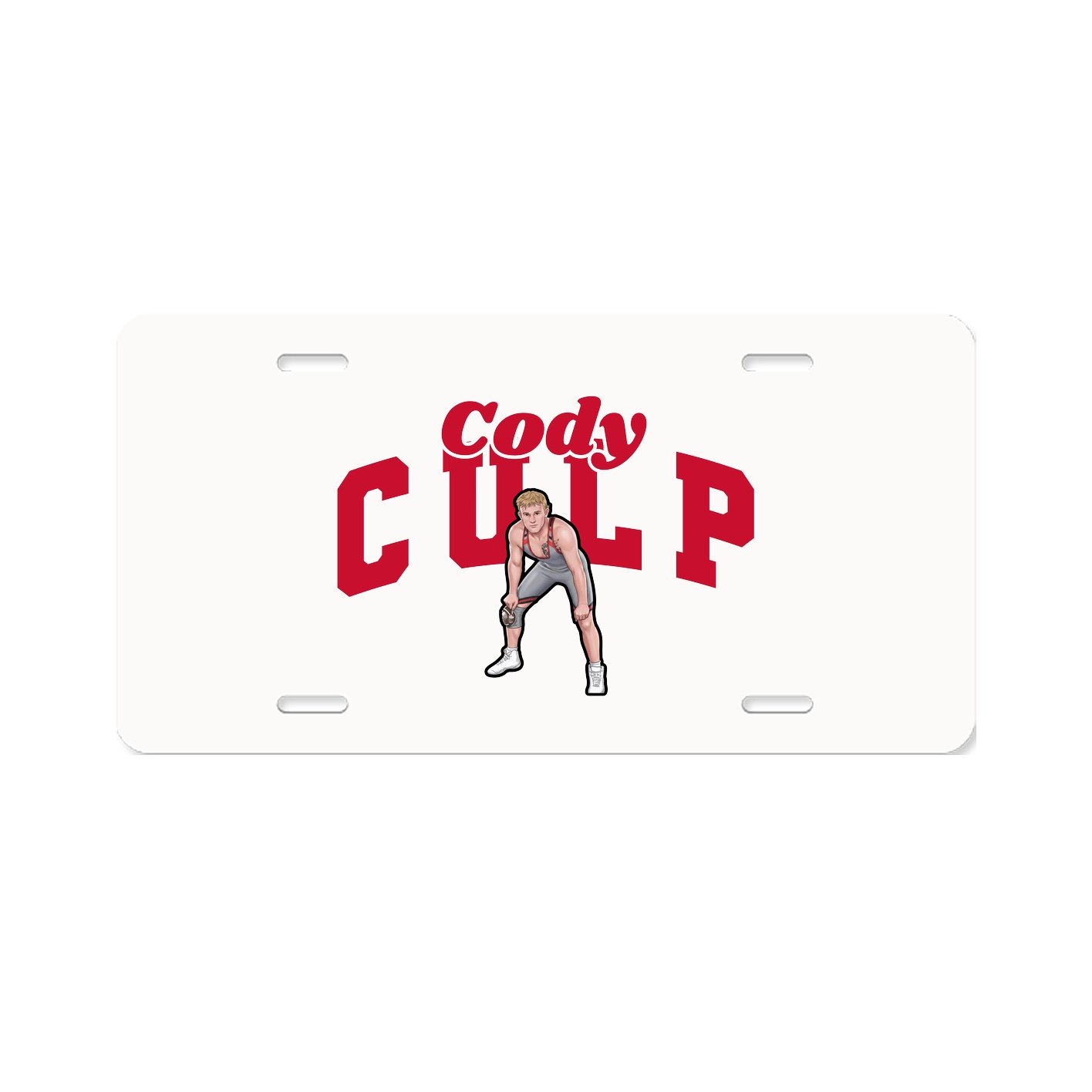 License Plate — Signature Arch in Classic