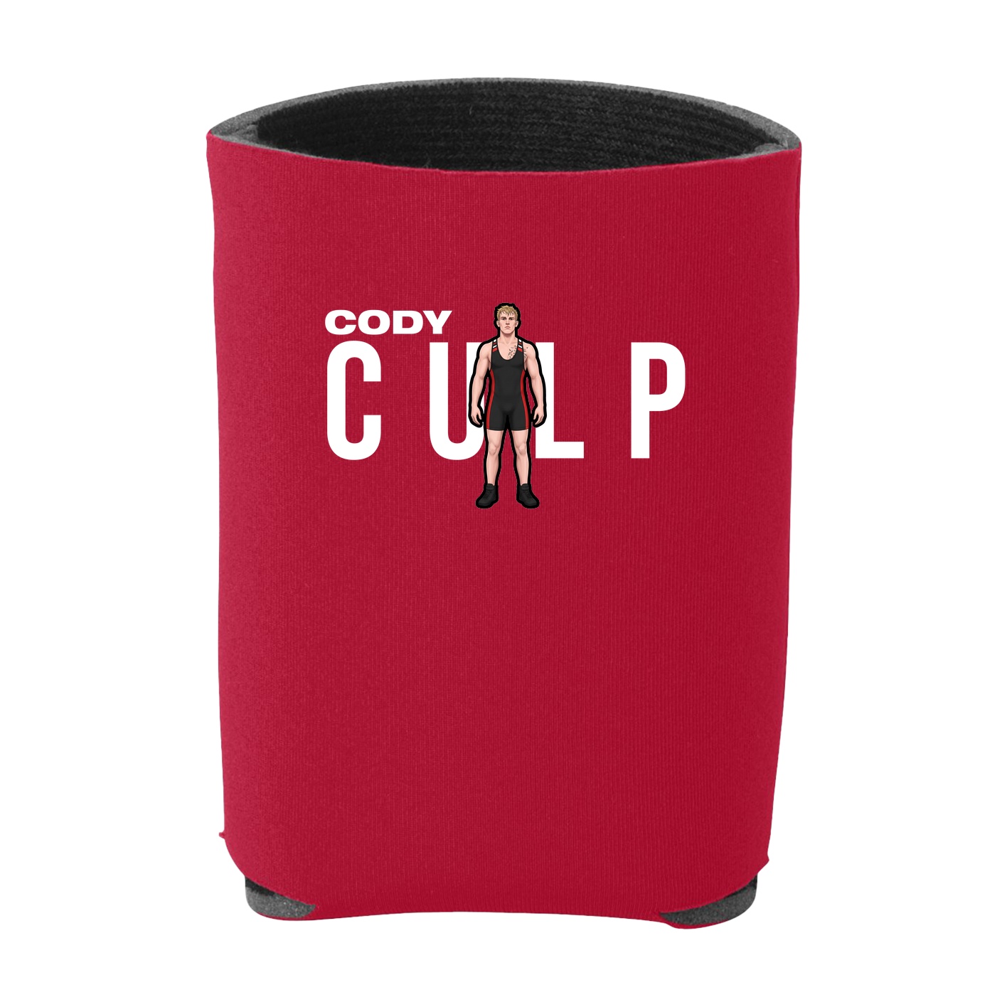 Can Holder — Player Name in Red