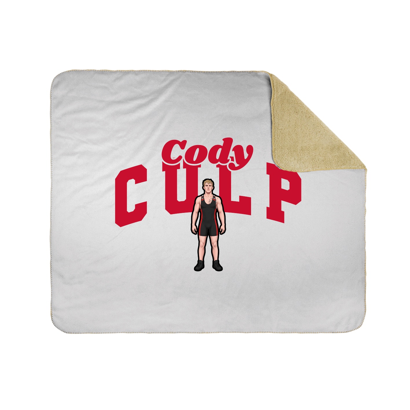 Throw Blanket — Signature Arch in White