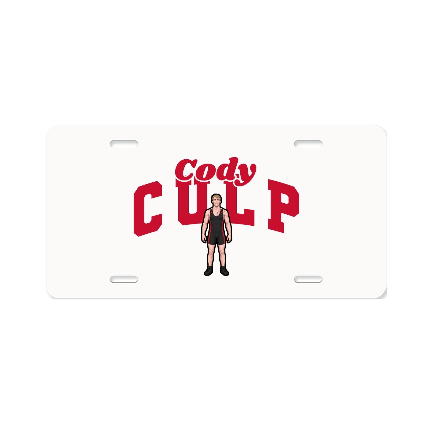 License Plate — Signature Arch in Classic