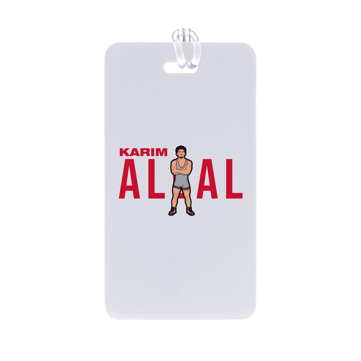 Bag Tag — Player Name in Classic
