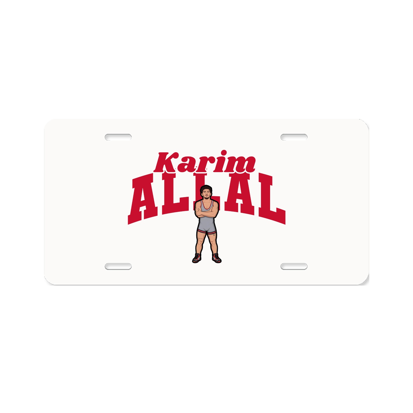 License Plate — Signature Arch in Classic