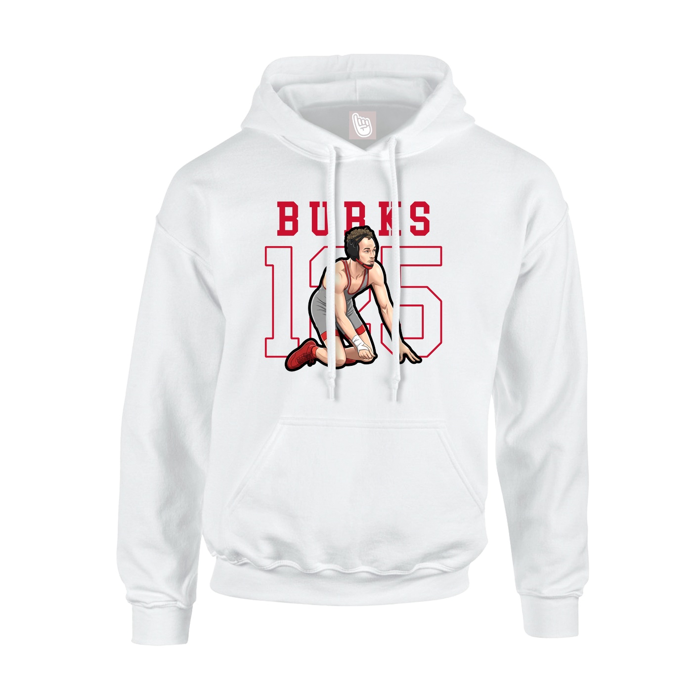 Hoodie — Shirsey in White
