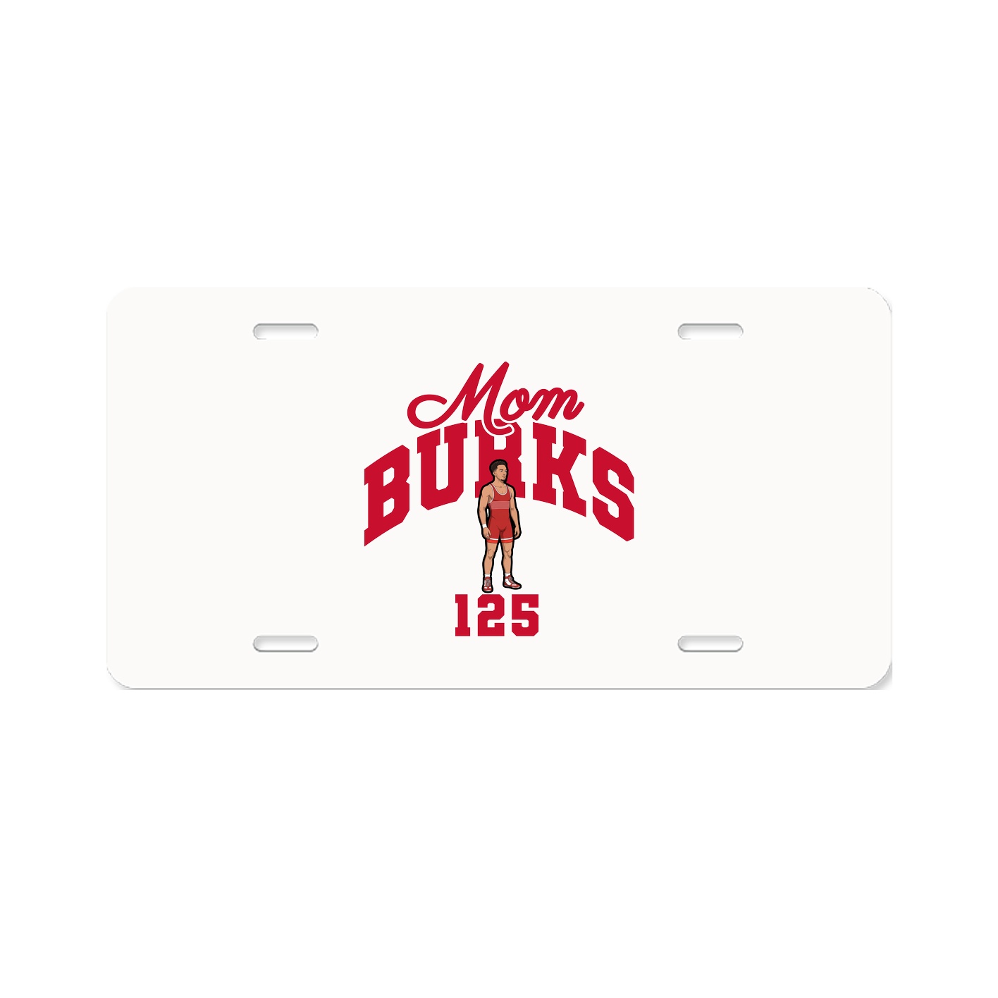 License Plate — Mothers Day Arch in Classic