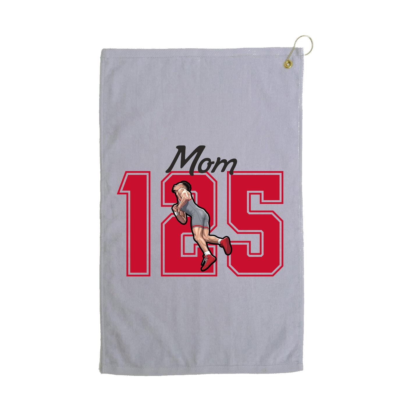 Golf Towel — Mothers Day Shirsey in Grey