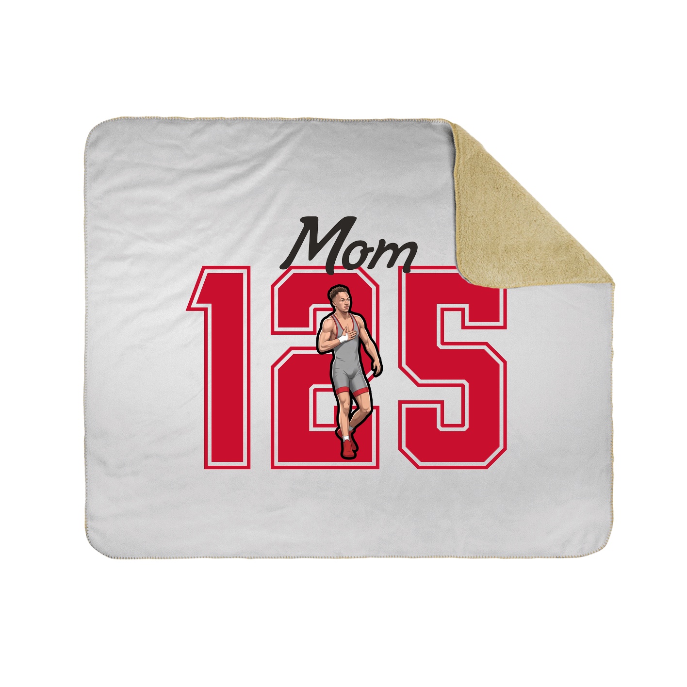 Throw Blanket — Mothers Day Shirsey in White