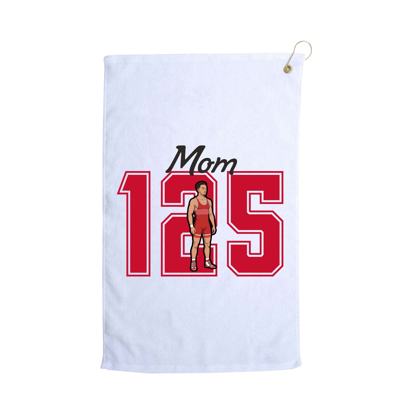 Golf Towel — Mothers Day Shirsey in White