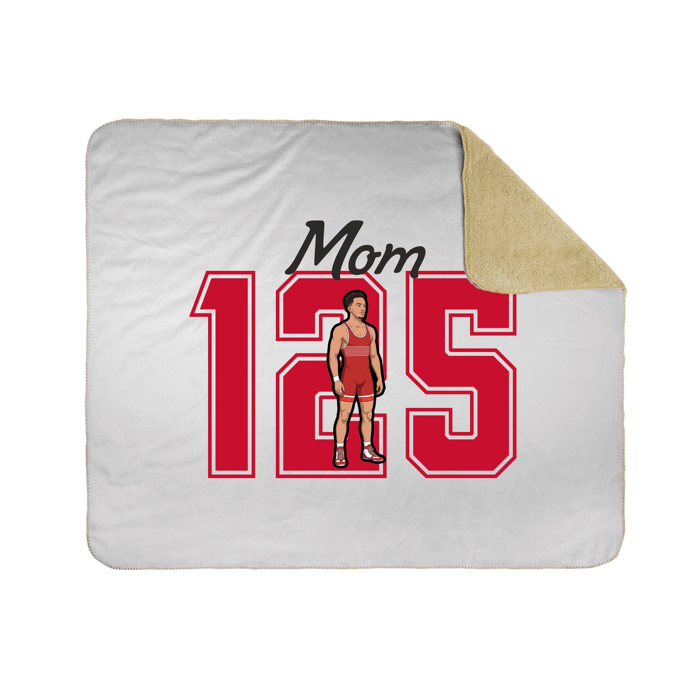 Throw Blanket — Mothers Day Shirsey in White