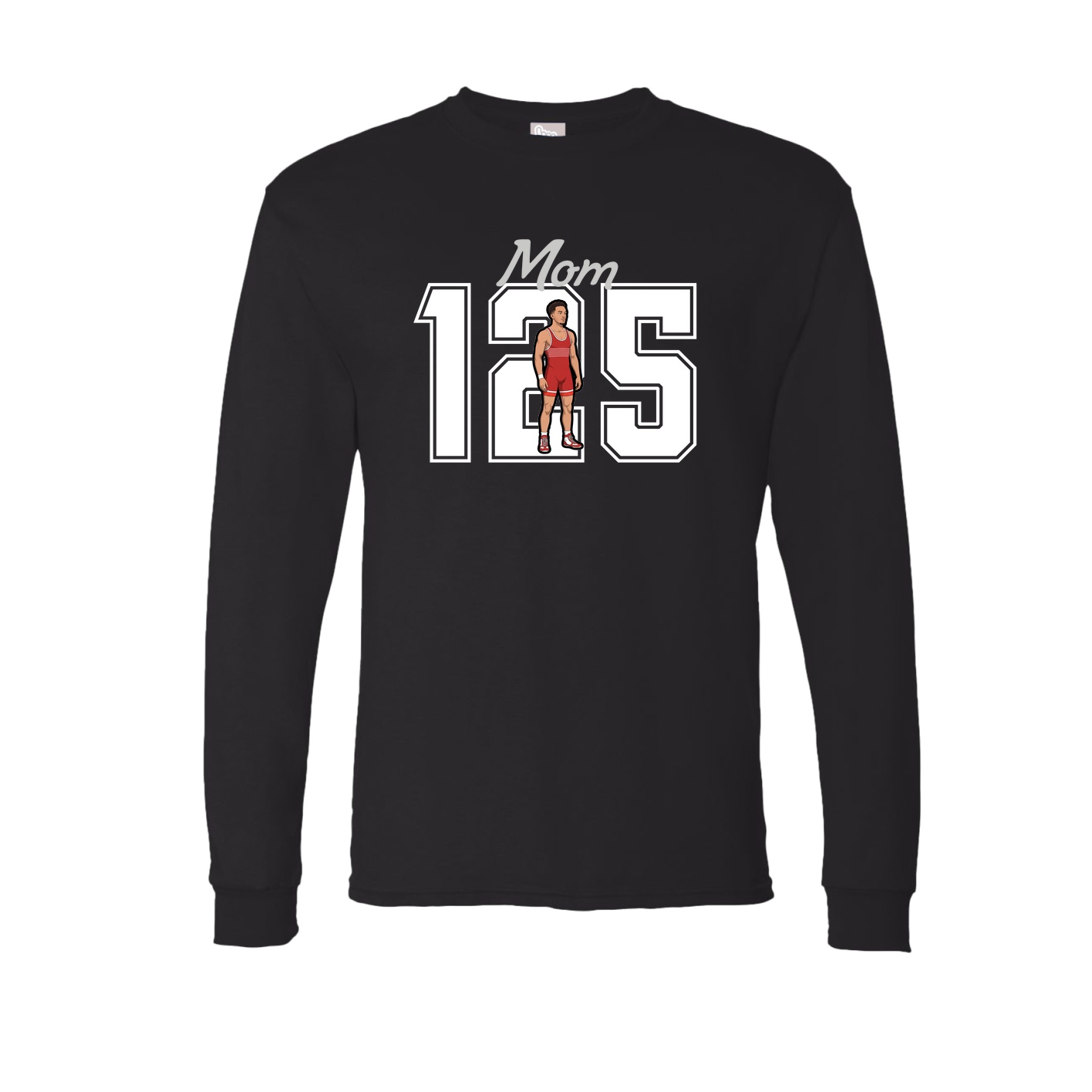 Long Sleeve Tee — Mothers Day Shirsey in Black