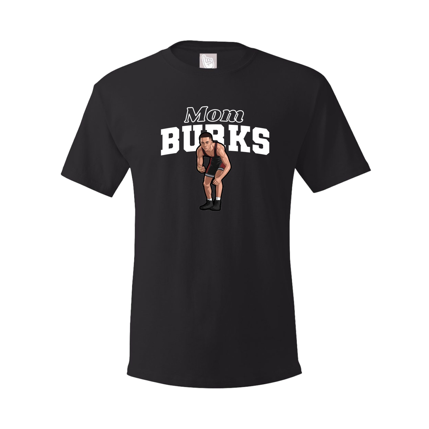 Youth Tee — Mothers Day Block in Black