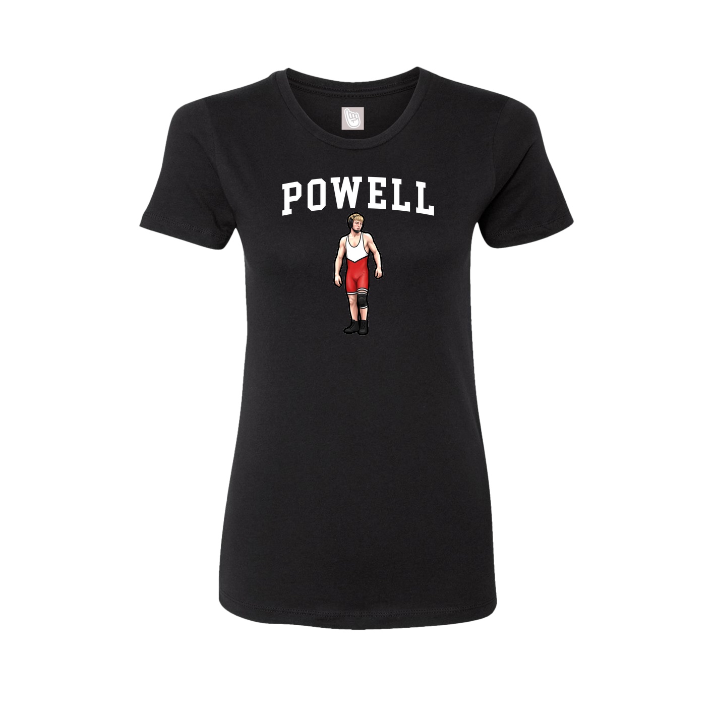 Fitted Women's Tee — Shirsey in Black