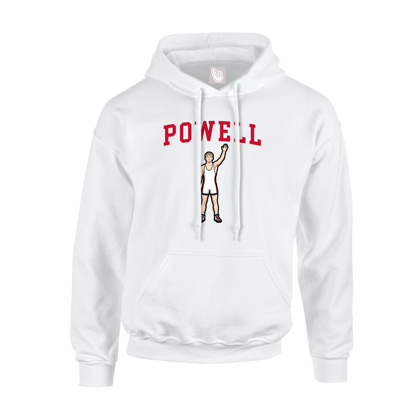 Hoodie — Shirsey in White