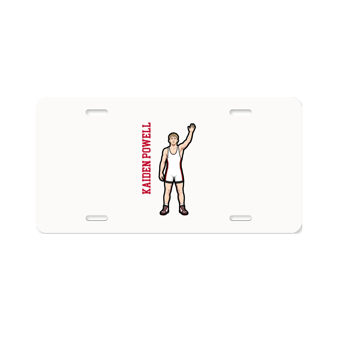 Aluminum License Plate