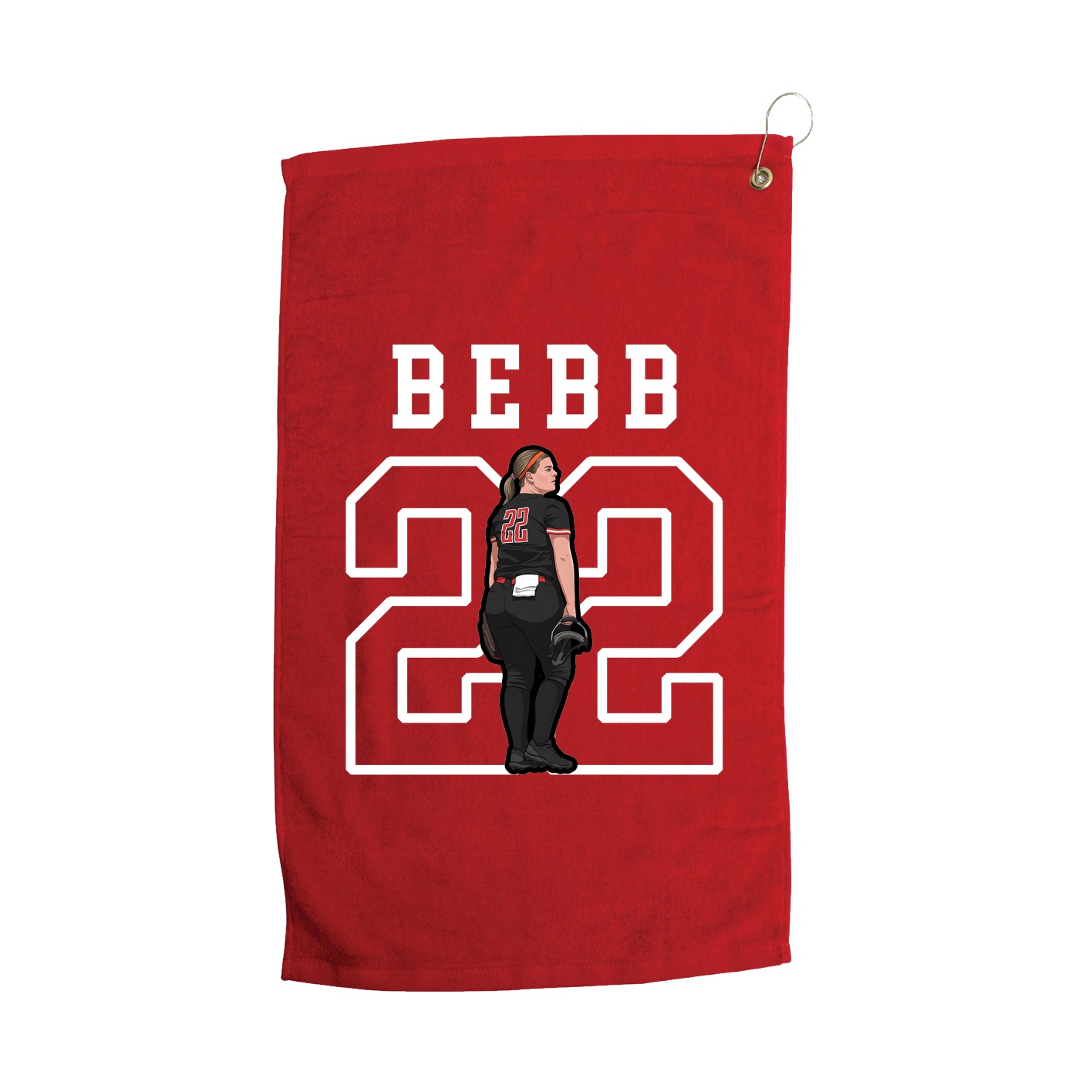 Golf Towel — Shirsey in Red