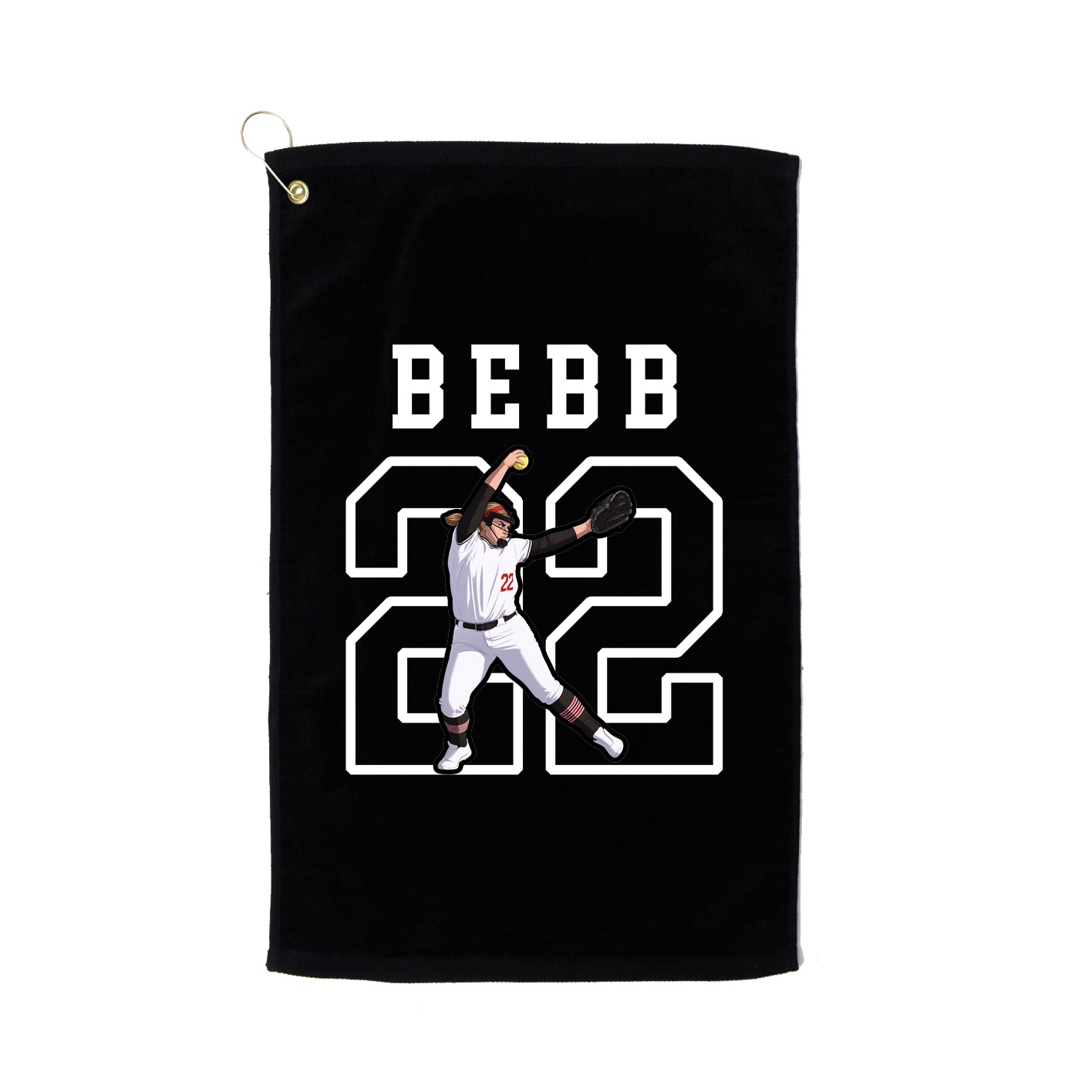 Golf Towel — Shirsey in Black