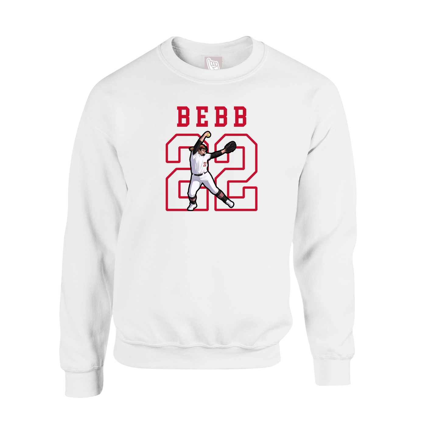 Fleece Crew — Shirsey in White