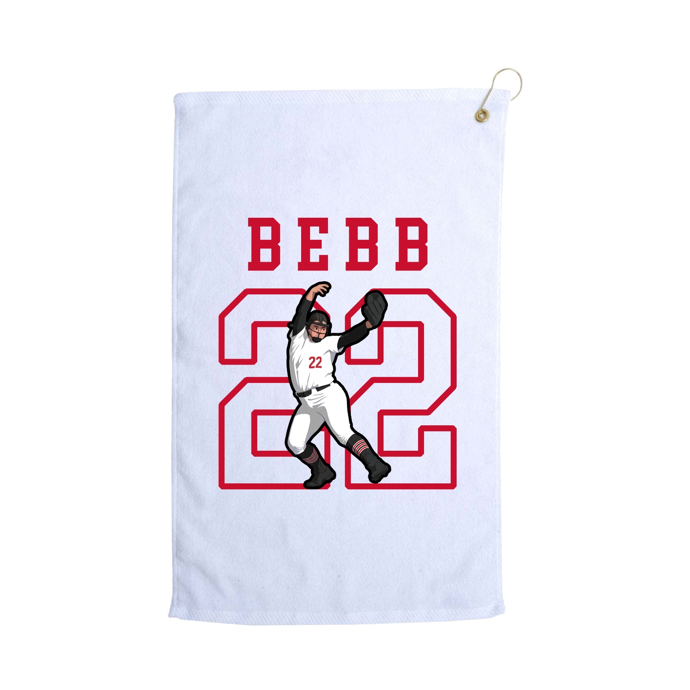 Golf Towel — Shirsey in White