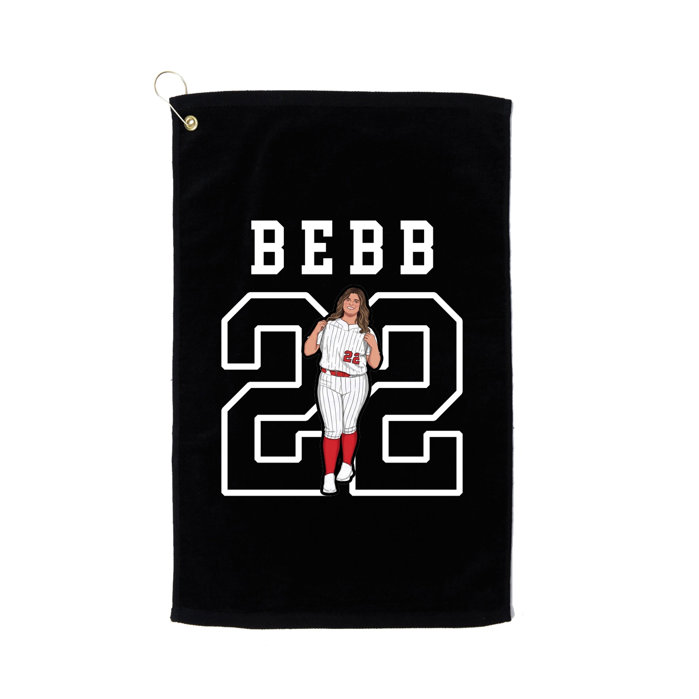 Golf Towel — Shirsey in Black