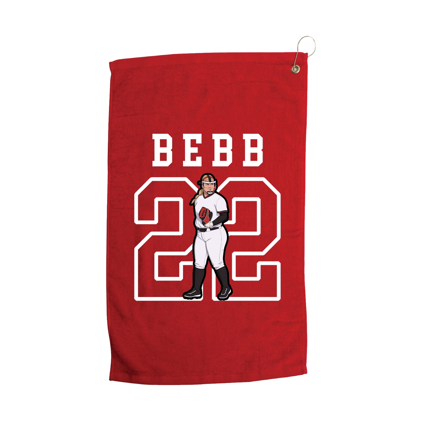 Golf Towel — Shirsey in Red