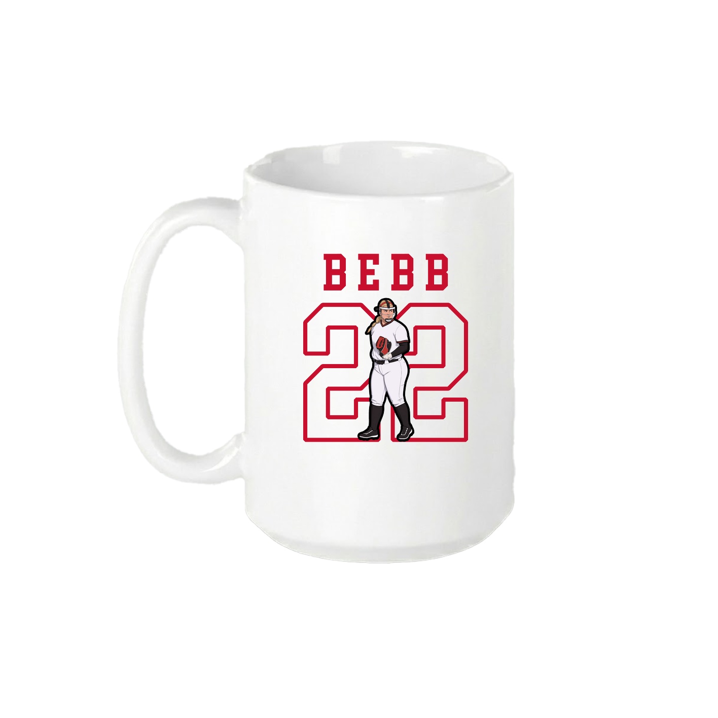 15oz Coffee Mug — Shirsey in White