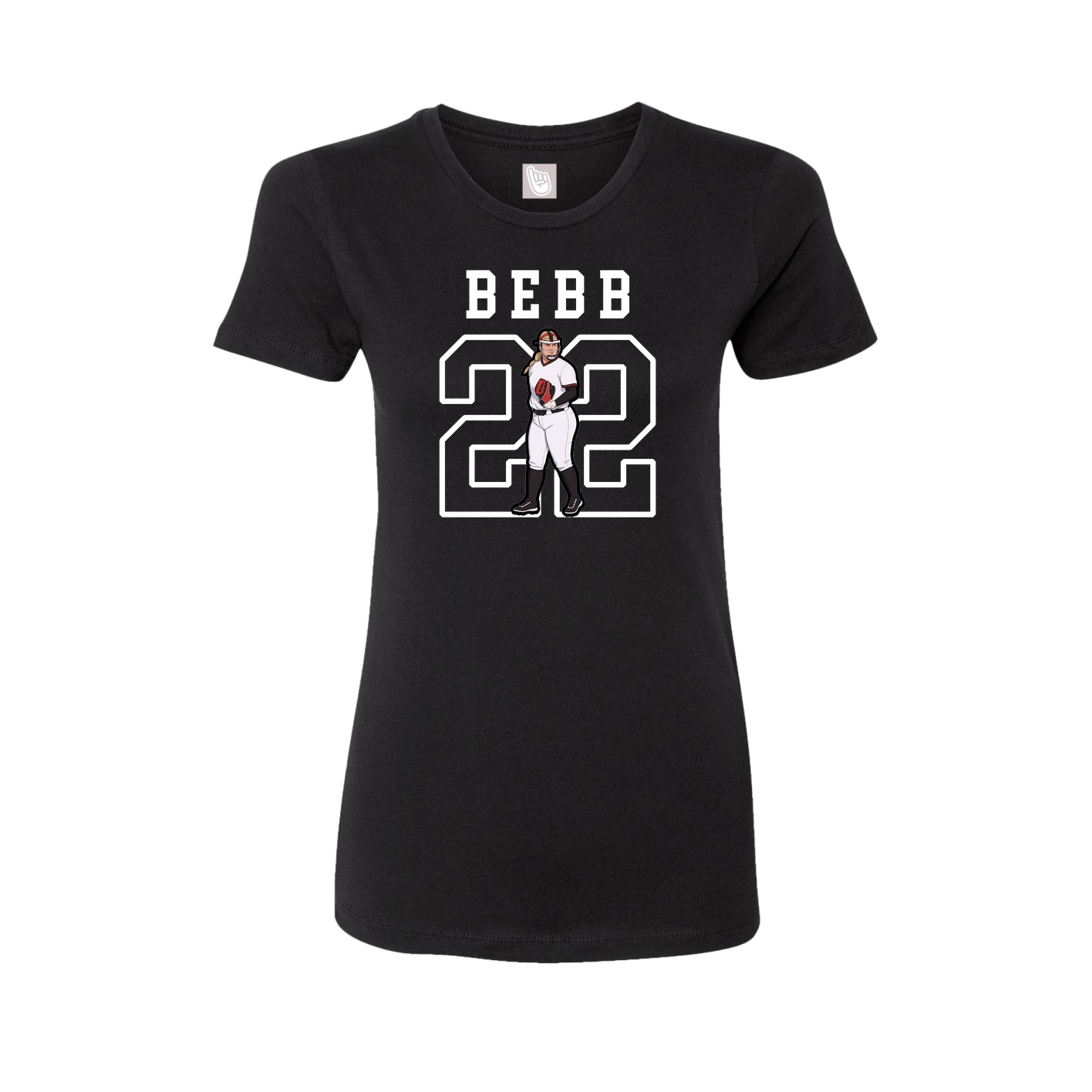 Fitted Women's Tee — Shirsey in Black