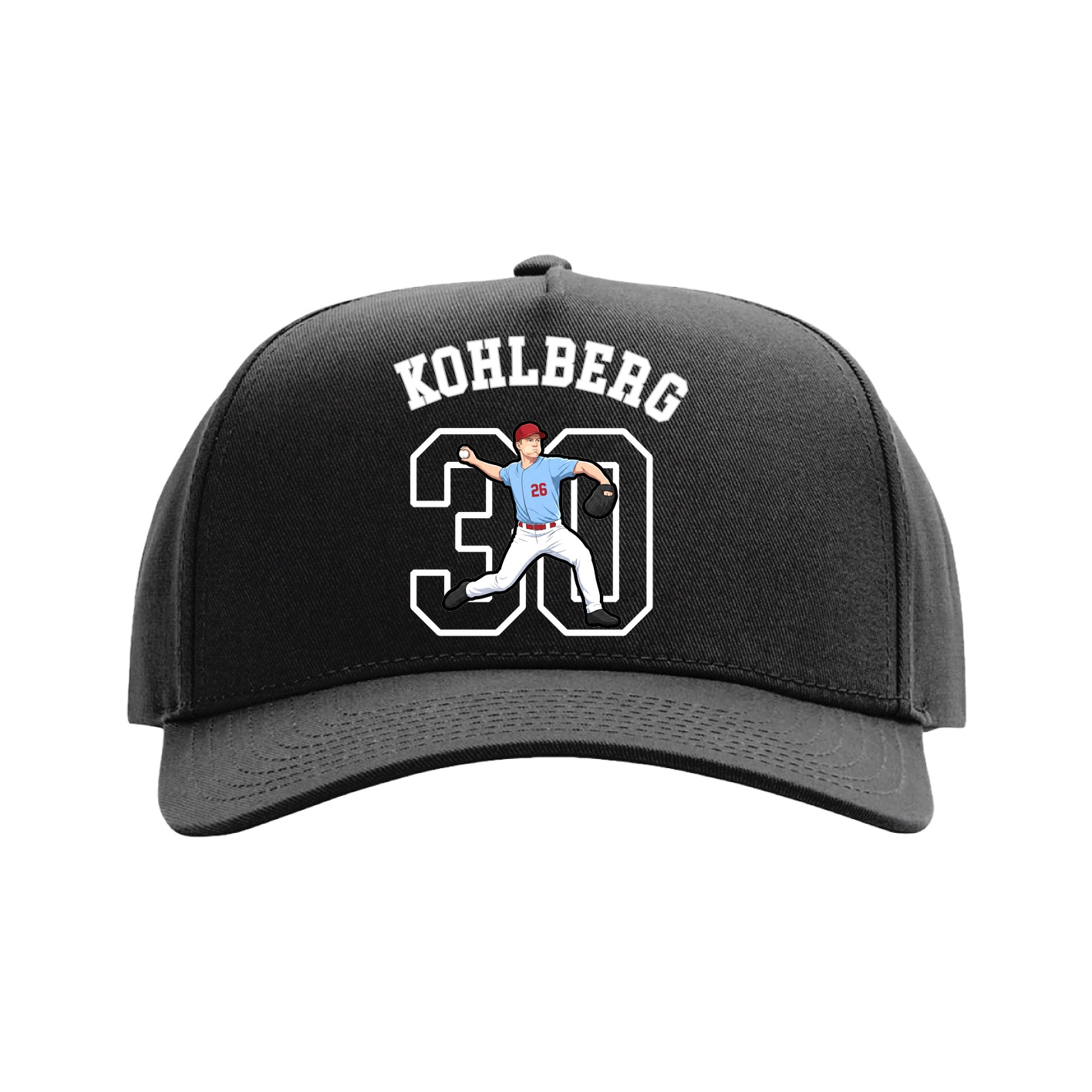 Full Fabric Five-Panel Champ Cap