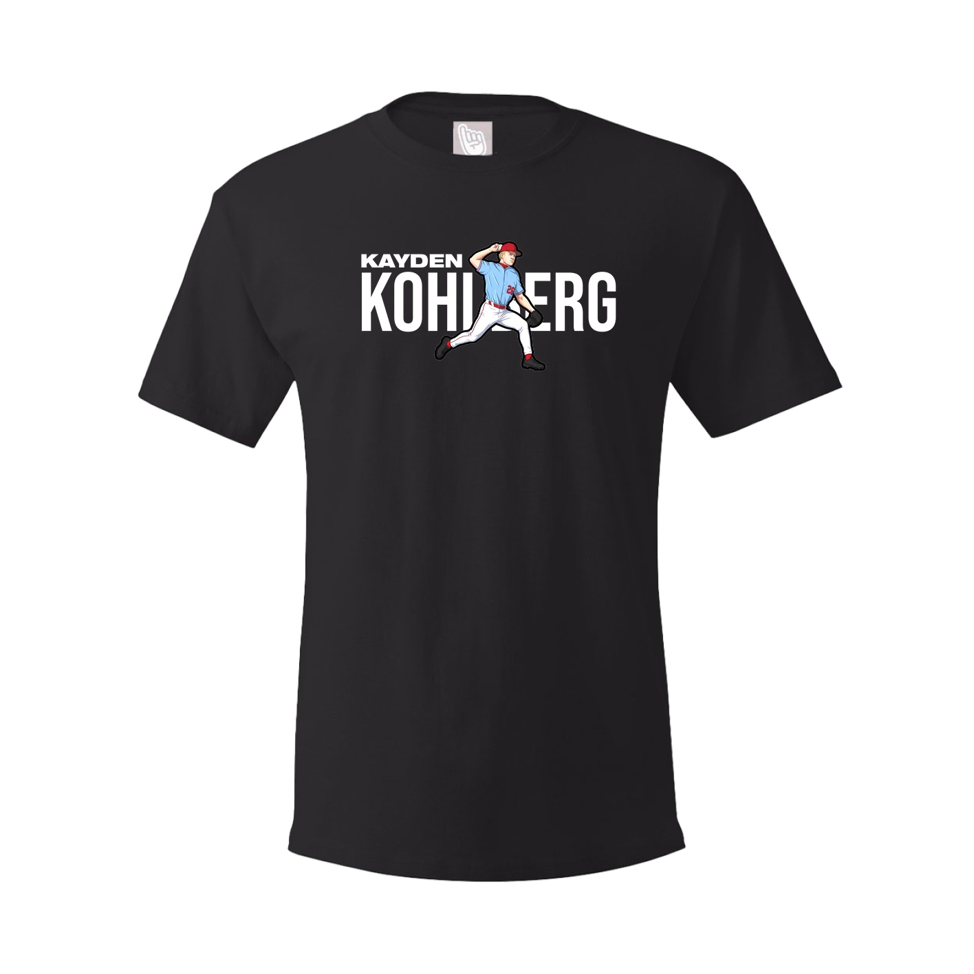 Tee — Player Name in Black