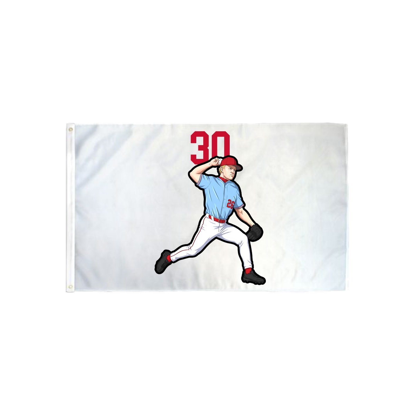 3x5 Flag — Number Top in Classic