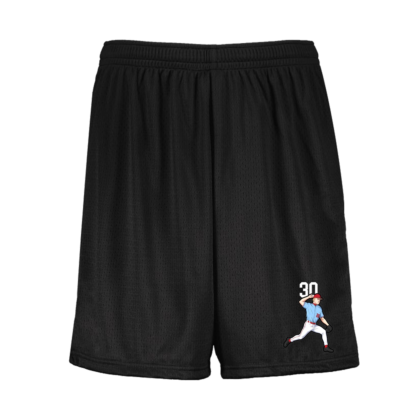 Shorts — Number Top in Black