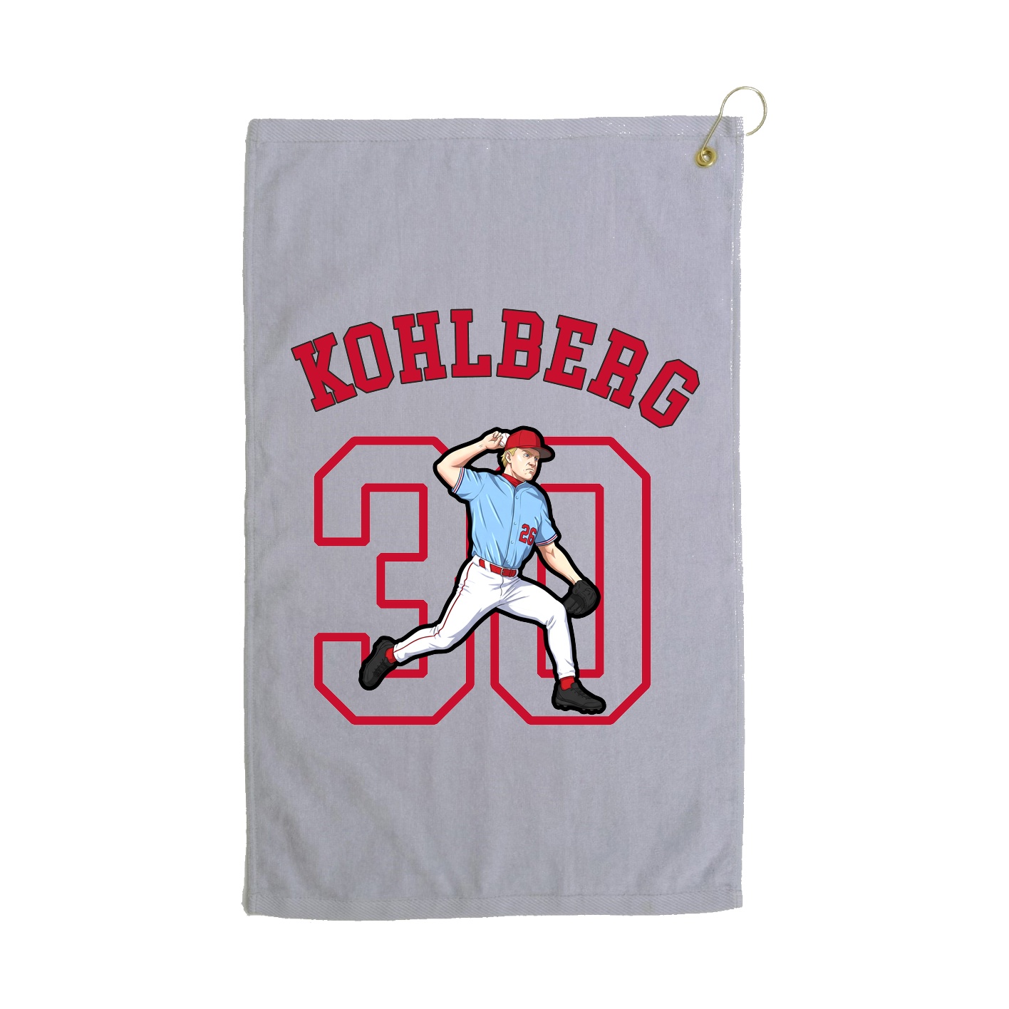 Golf Towel — Shirsey Arch in Grey