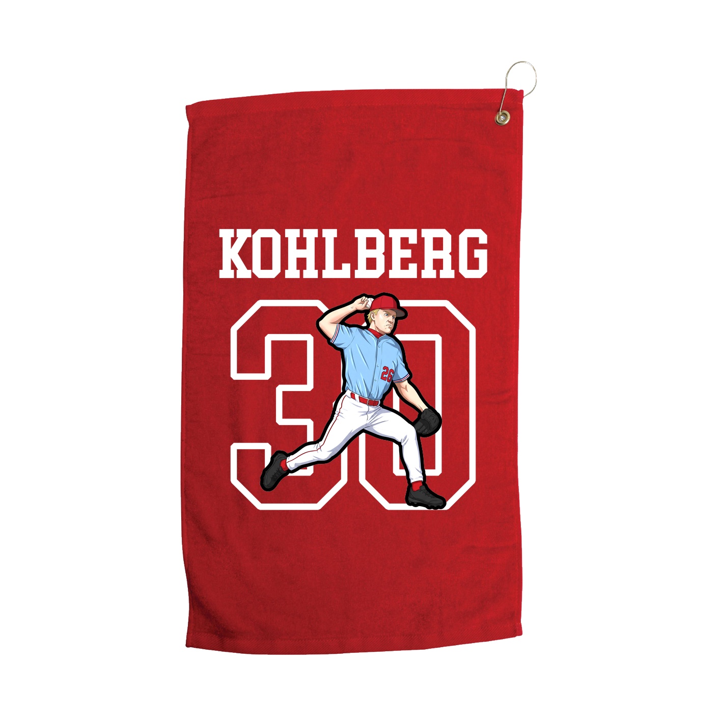 Golf Towel — Shirsey in Red