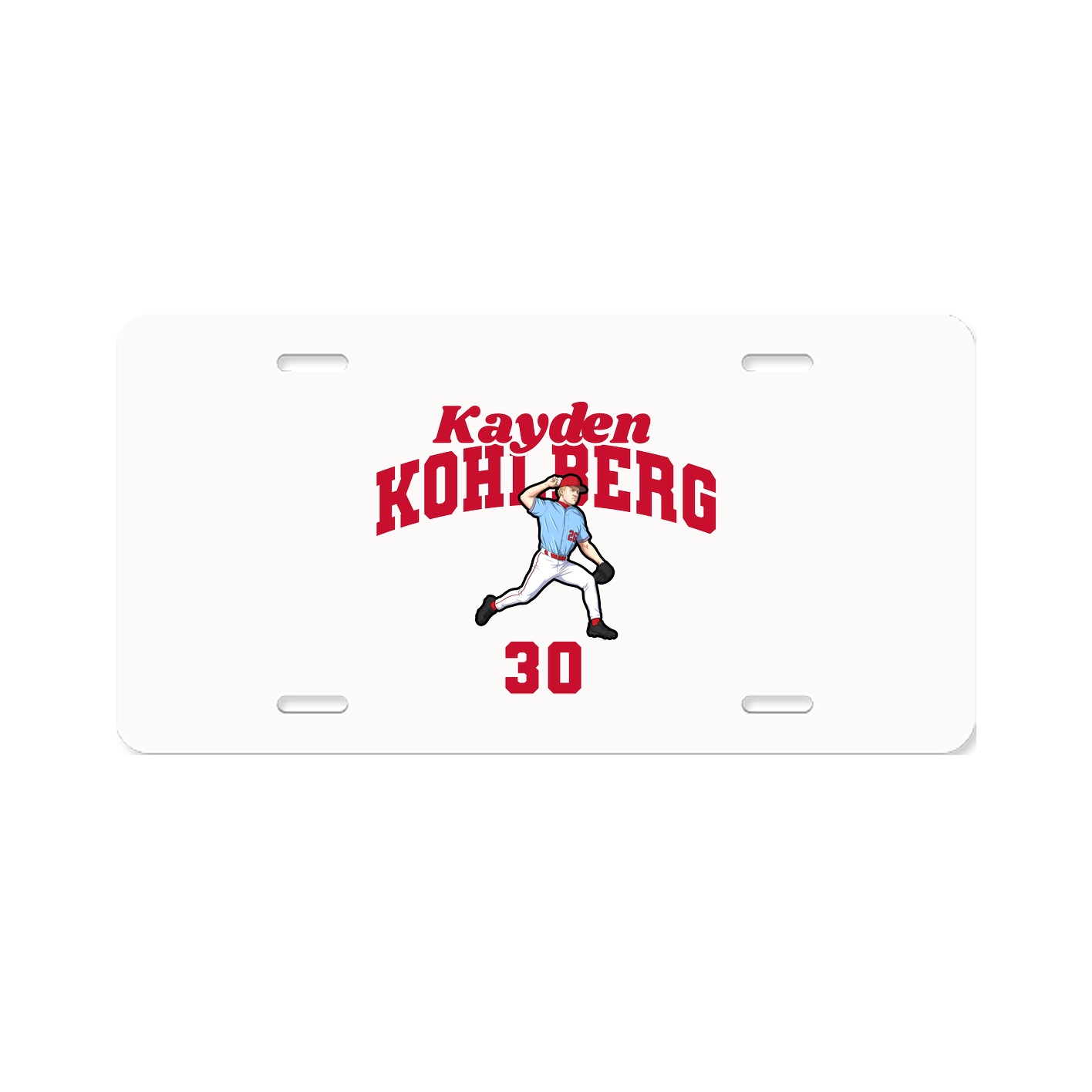 License Plate — Signature Arch in Classic