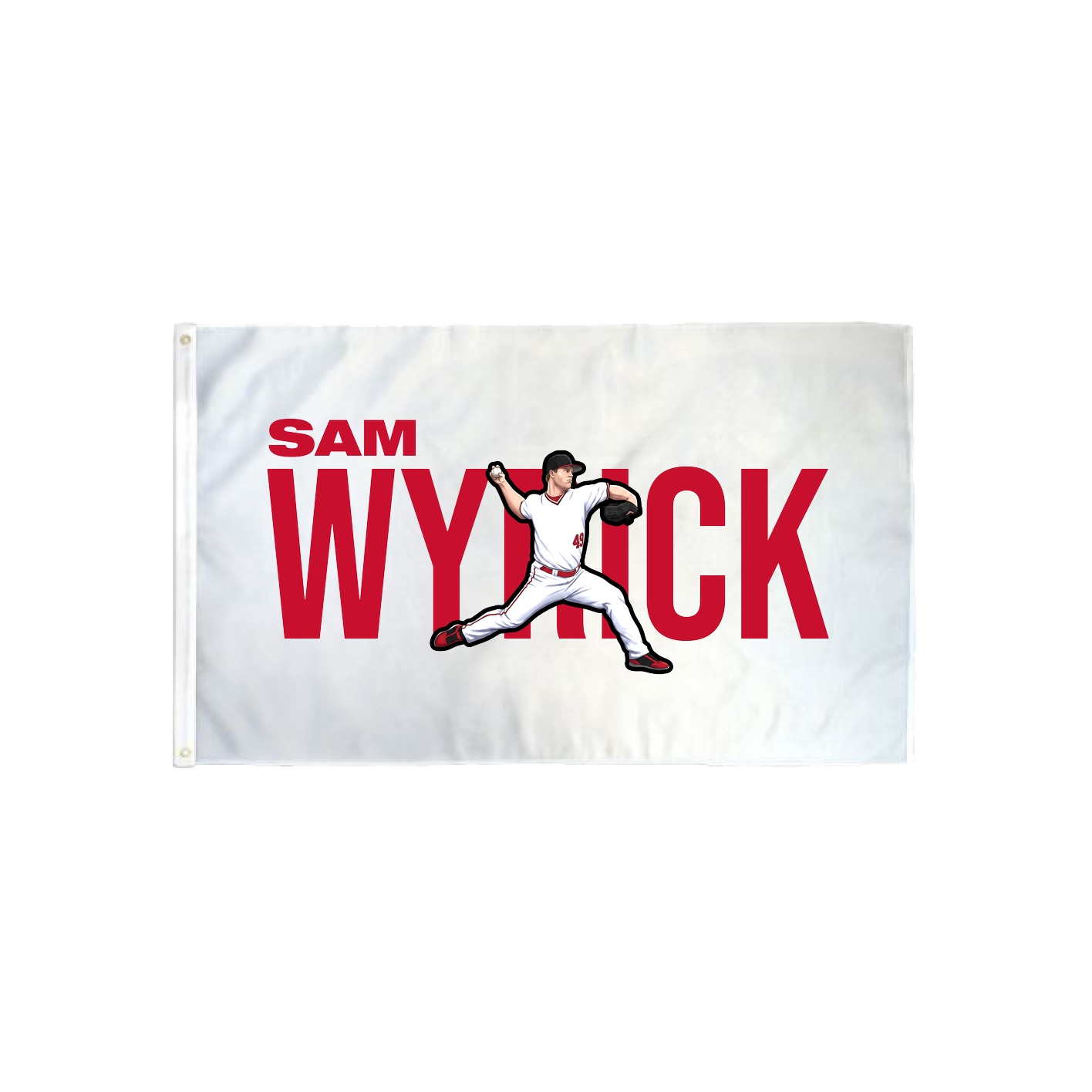 3x5 Flag — Player Name in Classic