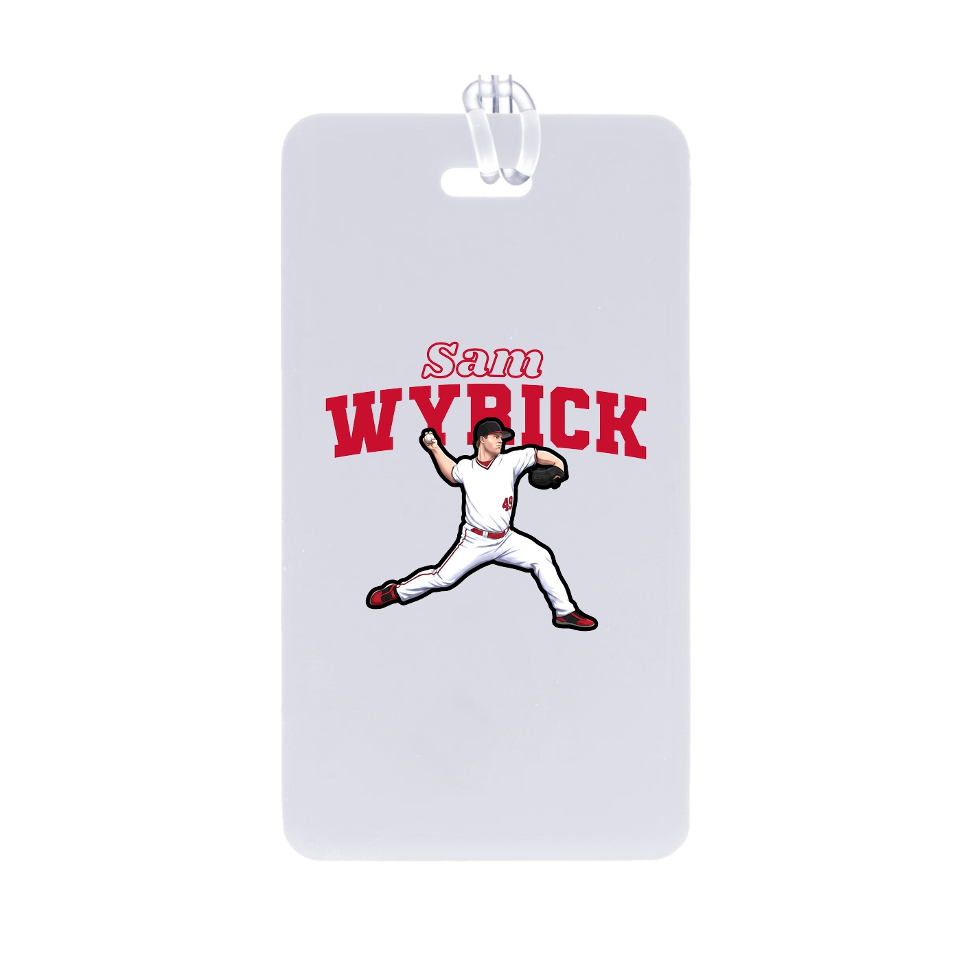 Bag Tag — Name Arch in Classic
