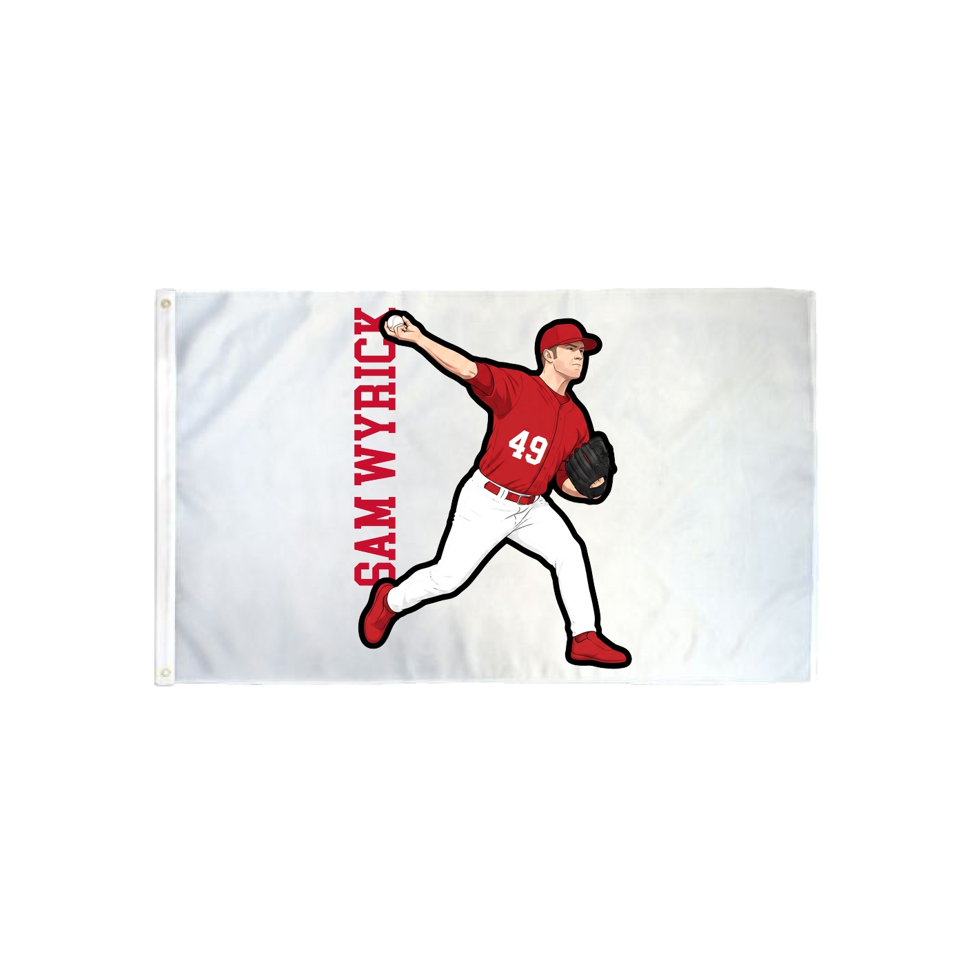 3x5 Flag — Name Vertical in Classic