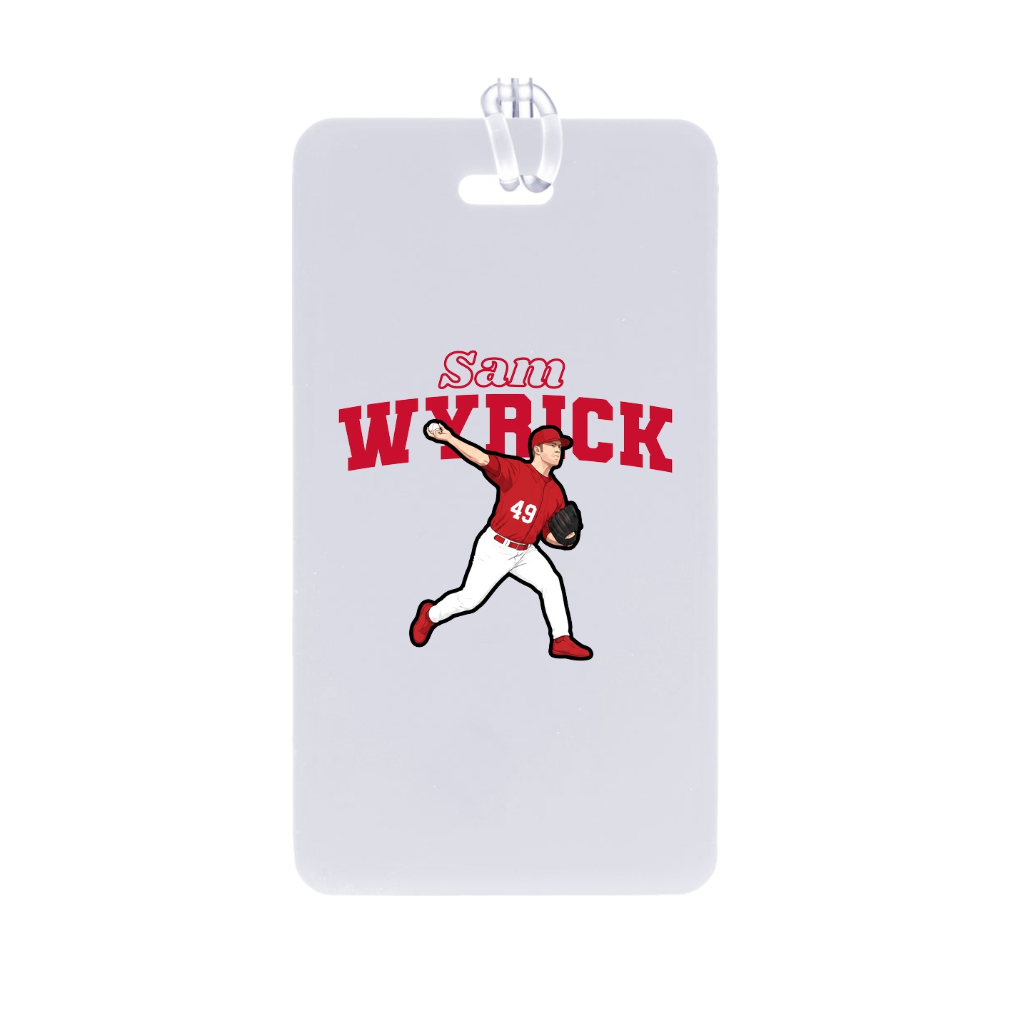 Bag Tag — Name Arch in Classic