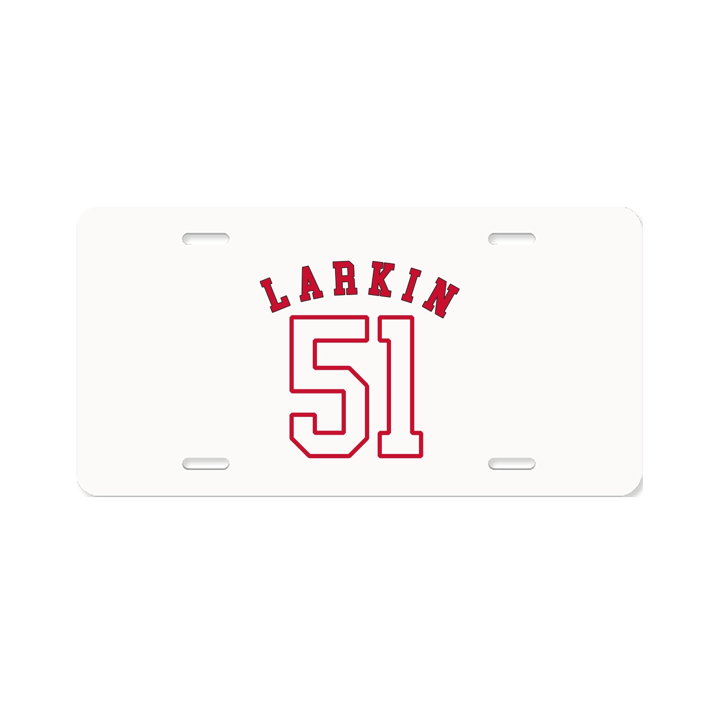 License Plate — Shirsey Arch in Classic