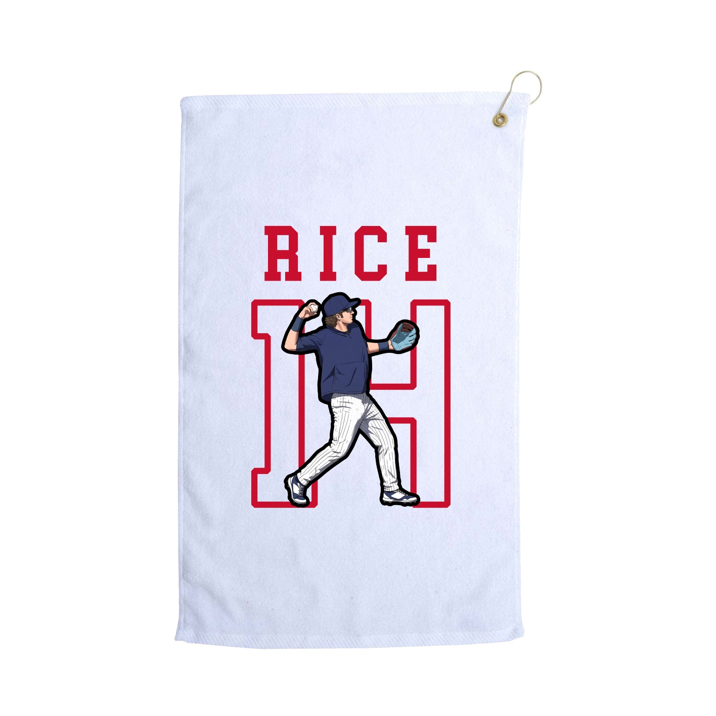 Golf Towel — Shirsey in White